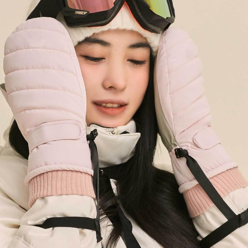 UTOWO Outdoors Winter Ski Mittens for Men Women - Warm Snow Mitts for Cold Weather Non-Slip Water-Repellent Gloves Windproof - Image 4